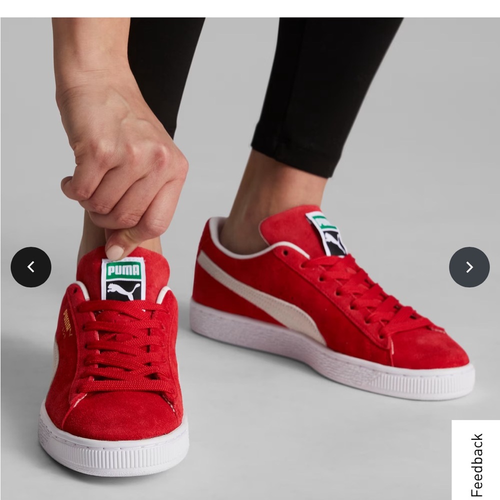 PUMA Suede Classic sneakers in red